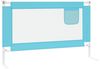 Kleinkind-Bettschutzgitter Blau 120x25 cm Stoff Bild 4