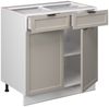 Küchenunterschrank Fame-Line GrauBeige 80 cm , AP Marmor Vicco Bild 4