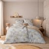 Estella Mako Satin Bettwäsche Orion 7969-810 Kreise grau 135x200 cm Bild 1