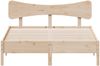 vidaXL Massivholzbett ohne Matratze 120x190 cm Kiefernholz 3328250 Bild 4