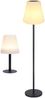 Solarleuchten SET: Stehleuchte höhenverstellbar bis 150 cm & Tischleuchte 25 cm Bild 2