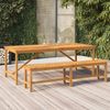 vidaXL Gartenbank 180 cm Massivholz Akazie 362239 Bild 1