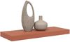 vidaXL Wandregal Wandmontiert Rot 60 x 23 x 4 cm Holzwerkstoff 42019926 Bild 3