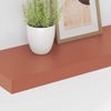 vidaXL Wandregal Wandmontiert Rot 60 x 23 x 4 cm Holzwerkstoff 42019926 Bild 5