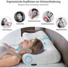 Orthopädisches Memory Foam Kopfkissen Weiß 50 x 36 cm - Höhenverstellbar Bild 4