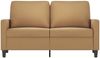 vidaXL 2-Sitzer-Sofa Braun 120 cm Samt 359196 Bild 3