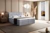 ALTDECOR 'OTTA' Boxbett, Multipocket-Matratze H4, H3 Matratze Bonellfederung, Topper, Kopfteil, H3/Grau Monolith, 140x200 Bild 4