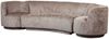 Sofa Combi-Popular aus Chenille-Stoff, drehbare Sessel, modern, taupe, 4–5 Sitzplätze Bild 3