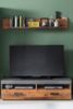 TV-Lowboard und Wandboard Indy in Used Wood Shabby und Matera grau 140 cm Bild 4