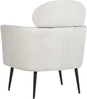 Sessel SOBY Stoff Creme Bild 5