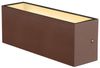 SLV SITRA L WL UP/DOWN, LED Outdoor Wandaufbauleuchte, rost farbend, CCT switch 3000/4000K - Stand-, Wand- und Deckenleuchten (Outdoor) Bild 3