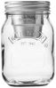 Kilner Glas 0.5 L. Snack on the go, mit Dressing/Sauchen Einsatz, 8,5x8,5x13,5 cm Bild 5