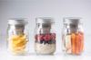 Kilner Glas 0.5 L. Snack on the go, mit Dressing/Sauchen Einsatz, 8,5x8,5x13,5 cm Bild 3