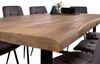 Esstisch Baumkante massiv Mango 180 x 90 U-Gestell schwarz CALI 140107046 Bild 4