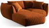 Micadoni Modulares Sofa Chris 4-Sitzer Samt Terrakotta Bild 3