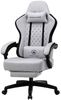 GTPLAYER Gaming-Stuhl Ergonomischer Gaming Sessel Schreibtischstuhl mit Stoffoberfläche (Pacekung), Federsitzkissen Bild 5