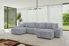 ALTDECOR Wohnlandschaft ENIL-U, Couch mit Schlaffunktion, Wohnzimmer - Ecksofa, Corner Sofa Bett Eckcouch Couch U-Form Schlafcouch Ausziehbar Bild 2