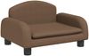 vidaXL Hundebett Braun 50x40x30 cm Stoff Bild 2