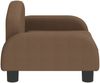 vidaXL Hundebett Braun 50x40x30 cm Stoff Bild 4