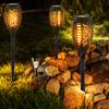 6er Set LED Solar-Steckleuchte, Stanzungen, schwarz, H 49,5 cm Bild 4