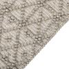 Teppich Wolle sandbeige 160 x 230 cm Kurzflor ALUCRA Bild 5