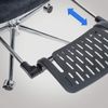 Bürostuhl Ergonomisch OLYMPO Schreibtischstuhl mit Rollen Höhenverstellbarer Drehstuhl, Arbeitsstuhl mit Kopfstütze Fußstütze Chefsessel, Computerstuhl 135 kg Schwarz Bild 5