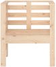 vidaXL Gartenstühle 2 Stk. 61,5x53x71 cm Massivholz Kiefer 825128 Bild 5