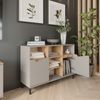 Kommode Marelle Greige/Artisan 120 x 81.3 cm mit 2 Türen Vicco Bild 5