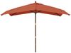vidaXL Sonnenschirm mit Holzmast Terrakotta 300x300x273 cm 363196 Bild 3