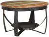 vidaXL Couchtisch Ø68x43 cm Recyceltes Massivholz 320796 Bild 2