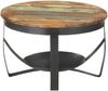 vidaXL Couchtisch Ø68x43 cm Recyceltes Massivholz 320796 Bild 3