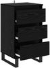 vidaXL Sideboard mit Schubladen Schwarz Eichen-Optik Holzwerkstoff 881716 Bild 5
