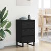 vidaXL Sideboard mit Schubladen Schwarz Eichen-Optik Holzwerkstoff 881716 Bild 4