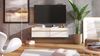 INOSIGN TV-Board Arles Lowboard, Breite 128 cm, TV-Schrank, TV-Ständer, Wandmontage, mit zwei geschlossenen Fächern, in Kaschmir farbe, mit Klappentüren Bild 2