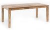 KADIMA DESIGN Esstisch Esszimmertisch WL5.078 Braun 120 x 76 x 70 cm Mango Massivholz, (Küchentisch für 4-6 Personen, Holztisch Rustikal Groß), Design Landhaus Esstisch Massiv, Tisch für Esszimmer rechteckig Bild 4
