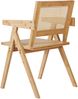 Esszimmerstuhl Asikkala 79x50x50cm Bambus/Rattanoptik [en. casa] Bild 5