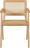 Esszimmerstuhl Asikkala 79x50x50cm Bambus/Rattanoptik [en. casa] Bild 4