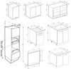 Küchenzeile R-Line Rot/Anthrazit 300 cm J-Shape mit Hochschrank, AP Eiche Vicco Bild 3