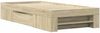 vidaXL Bettgestell ohne Matratze Sonoma-Eiche 75x190 cm Holzwerkstoff 3295529 Bild 3