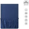 leevitex® Spannbettlaken Spannbettlaken Kinder Spannbettlaken Premium 170 g/m², Gummizug: Rundumgummizug, (2 Stück), schwer & blickdicht, 100% Baumwolle, 70 x 140 cm Bild 3
