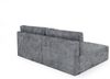 Ecksofa mit Schlaffunktion NATALIA XS in Stoff Tilia Grau Ottomane Links Bild 3