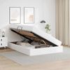 vidaXL Aufbewahrungsbett mit Matratze mit Matratze 2 pcs Weiß Leder 3399609 Bild 4