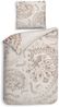 Heckett & Lane Mako-Satin Bettwäsche 135x200 Ruby natural Paisley rosa pink Bild 2