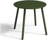 Vente-unique - MIRMANDE Gartensitzgruppe Metall Grün - B 50 cm x H 44,5 cm x L 50 cm Bild 2