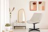 CLP Lounger Granby Stoff mit Metallgestell und Rückenlehne,creme Bild 4