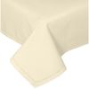 Homescapes Tischdecke Tischdecke creme – 137 x 137 cm, 100% Baumwolle (1-tlg) Bild 2