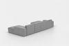 Wohnlandschaft U-Form CELES XS in Stoff Scala Limette Bild 3