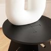 SoBuy HFBT01-K-SCH Couchtisch, MDF, Lackiert, Schwarz, 32 x 48,5 x 32 cm Bild 5