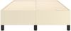 vidaXL Polsterbett Creme 120x200 cm Kunstleder Bild 5