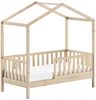 Juniorbett Karie 148x76x151 Kinderbett Massivholz natur Bild 2